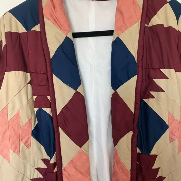 handmade quilted jacket - Picture 2 of 6